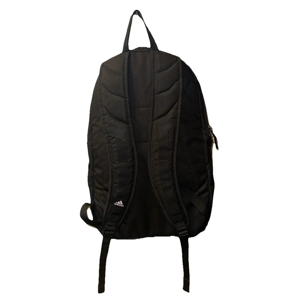 Adidas Stadium 3 Backpack 18.8 L Sports Gym Ball Storage Black Cleat Storage